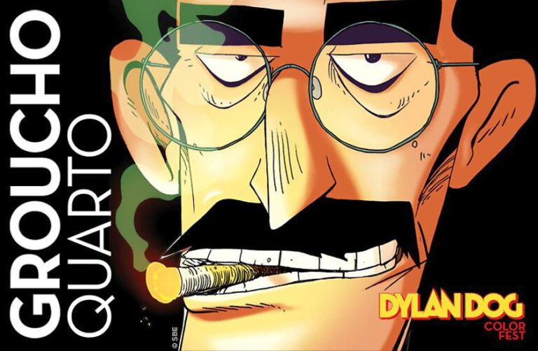 Dylan Dog: exceptional signatures for the Groucho Quarto register Dylan Dog: exceptional signatures for the Groucho Quarto register