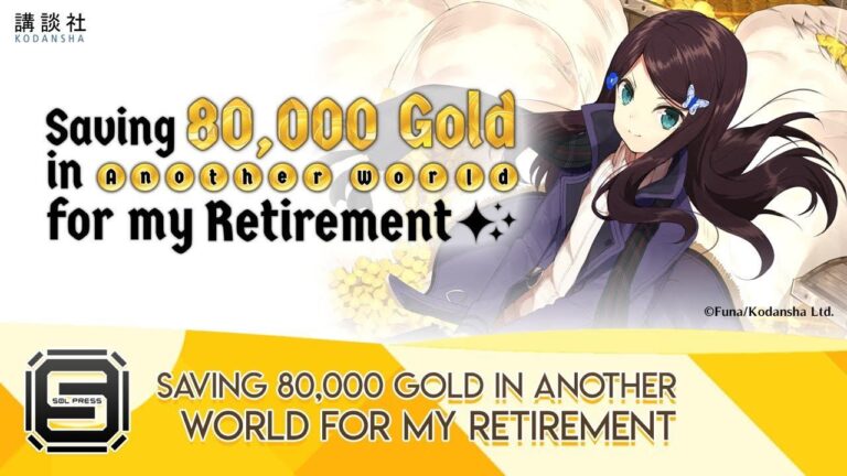 Save 80,000 gold in another world for my retirement, anime announced Save 80,000 gold in another world for my retirement, anime announced