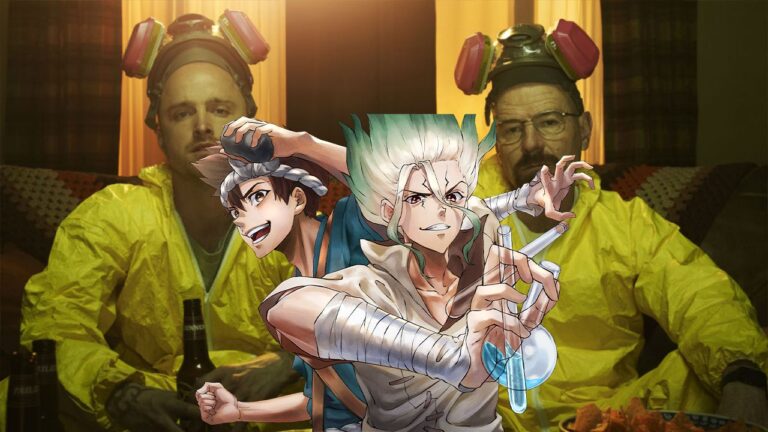 Breaking Bad: Walter and Jesse become Dr. Stone figures Breaking Bad: Walter and Jesse become Dr. Stone figures