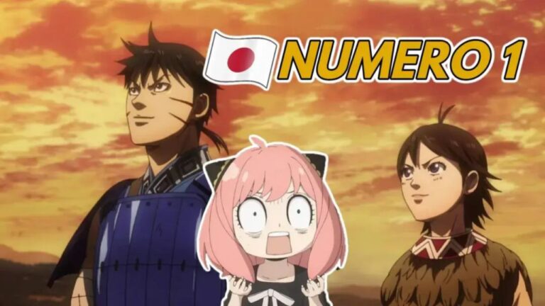 Spy x Family loses the throne: Kingdom follows him to the top of the charts Spy x Family loses the throne: Kingdom follows him to the top of the charts