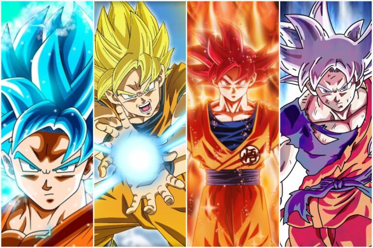 Dragon Ball: All of Goku’s transformations in one incredible fanart