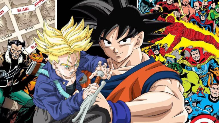 Dragon Ball Z becomes a Marvel comic in this crossover artwork with X-Men Dragon Ball Z becomes a Marvel comic in this crossover artwork with X-Men