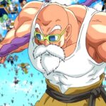 Dragon Ball Z: Master Roshi as Kratos in a crossover illustration Dragon Ball Z: Master Roshi as Kratos in a crossover illustration