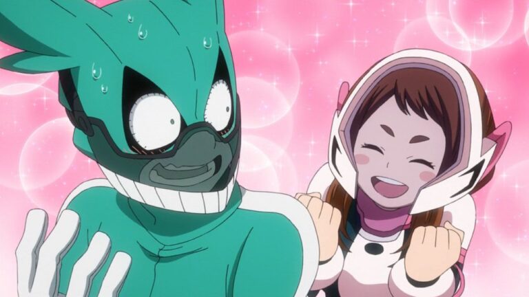 My Hero Academia: Deku and Uraraka together in this new illustration by Horikoshi My Hero Academia: Deku and Uraraka together in this new illustration by Horikoshi