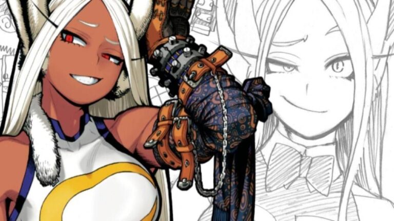 My Hero Academia: Mirko as a playboy girl in an illustration by Noguchi My Hero Academia: Mirko as a playboy girl in an illustration by Noguchi