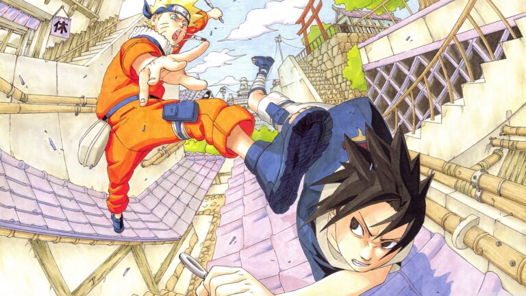 Naruto: The best of the first part of the work in the new official artwork Naruto: The best of the first part of the work in the new official artwork