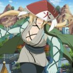 Naruto: Tsunade Hokage in this cosplay with lots of sake Naruto: Tsunade Hokage in this cosplay with lots of sake