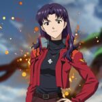 Neon Genesis Evangelion: Misato aboard the Eva 01, but it’s a motorcycle Neon Genesis Evangelion: Misato aboard the Eva 01, but it’s a motorcycle