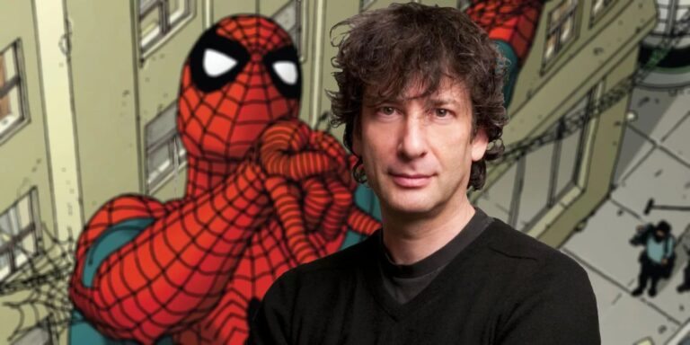 Spider-Man: Neil Gaiman’s touching cameo in Amazing Fantasy #1000 Spider-Man: Neil Gaiman’s touching cameo in Amazing Fantasy #1000
