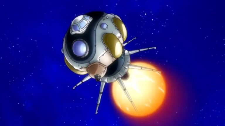 Dragon Ball GT: The Starship in Toriyama’s original leaflet Dragon Ball GT: The Starship in Toriyama’s original leaflet