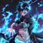 My Hero Academia: An artistic Dabi in this blue flame sparkle cosplay My Hero Academia: An artistic Dabi in this blue flame sparkle cosplay
