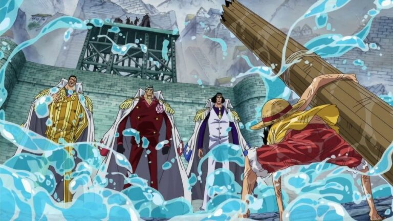 ONE PIECE: Luffy’s arrival in Marineford in one collectible figure ONE PIECE: Luffy’s arrival in Marineford in one collectible figure