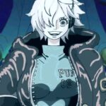 ONE PIECE: a vegapunk cosplay with the genius in the foreground ONE PIECE: a vegapunk cosplay with the genius in the foreground