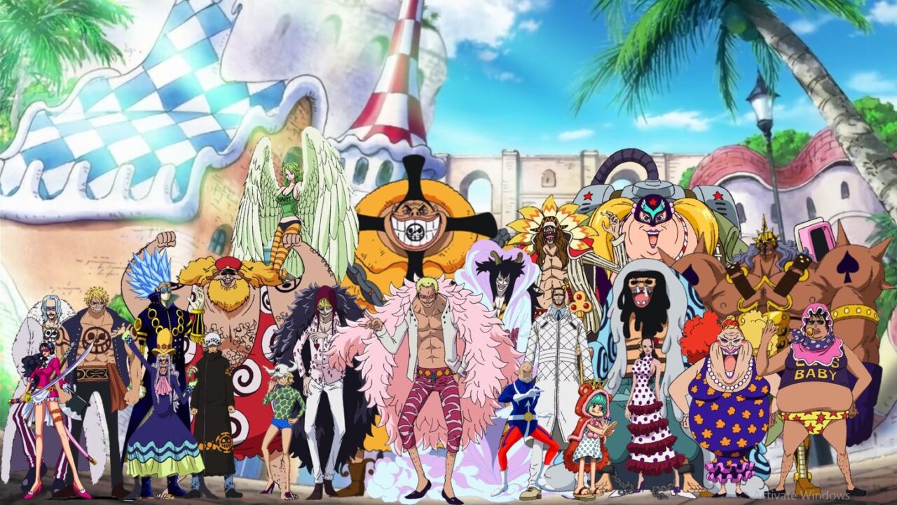 ONE PIECE: the pirates of Donquijote in the promo illustration by ...
