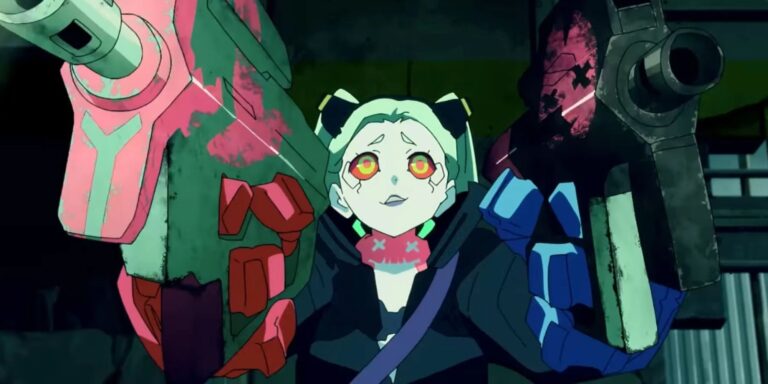 Cyberpunk Edgerunners: From the future comes this fully armed Becca cosplay Cyberpunk Edgerunners: From the future comes this fully armed Becca cosplay