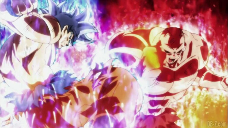 Dragon Ball Super, the fight between Goku and Jiren in the Buu Studio x UK Studio figure Dragon Ball Super, the fight between Goku and Jiren in the Buu Studio x UK Studio figure