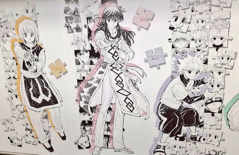 Hunter x Hunter arrives at Shibuya: A giant poster appears at the station Hunter x Hunter arrives at Shibuya: A giant poster appears at the station