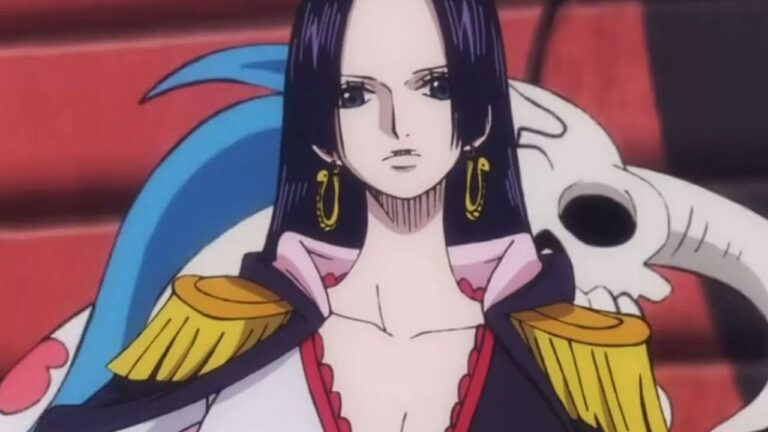 ONE PIECE: a Boa Hancock cosplay in a dangerous photo ONE PIECE: a Boa Hancock cosplay in a dangerous photo