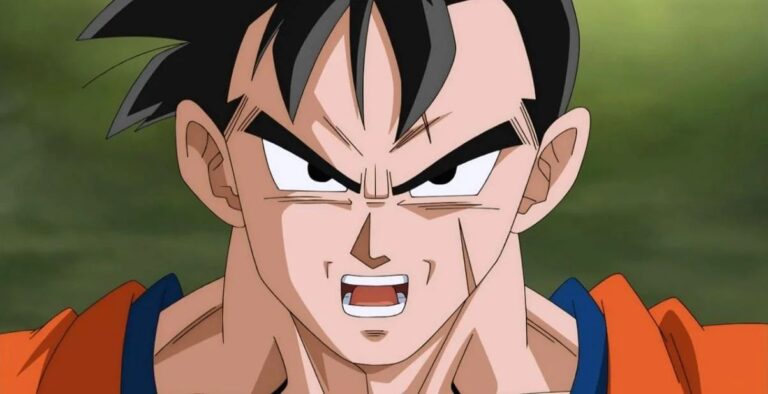 Dragon Ball Z: Gohan from the future in cyberpunk style in a fan artwork Dragon Ball Z: Gohan from the future in cyberpunk style in a fan artwork