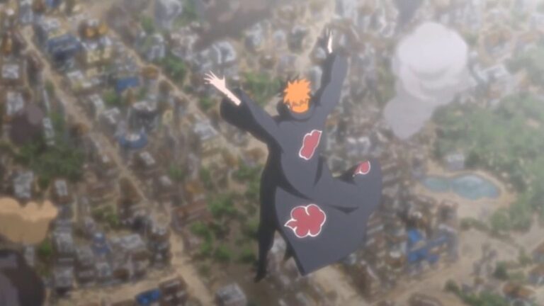 Naruto: the disastrous Shinra Tensei of Pain in the character of YOYO STUDIO Naruto: the disastrous Shinra Tensei of Pain in the character of YOYO STUDIO