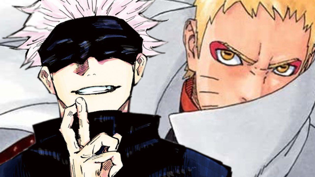 Naruto as Sartoru Gojo: Chapter 77 of Boruto is a homage to Jujutsu Kaisen?