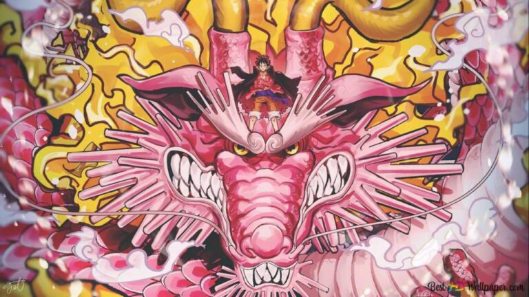 ONE PIECE 1047, Momonosuke and Luffy are ready: the big pink dragon ONE PIECE 1047, Momonosuke and Luffy are ready: the big pink dragon
