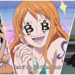 ONE PIECE: a cosplay of Nami ready to spend her berries ONE PIECE: a cosplay of Nami ready to spend her berries