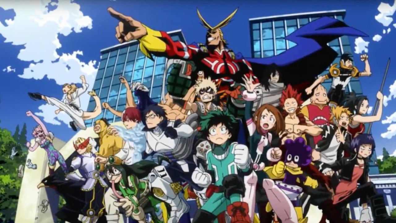 How old are the heroes of My Hero Academia?  The official age