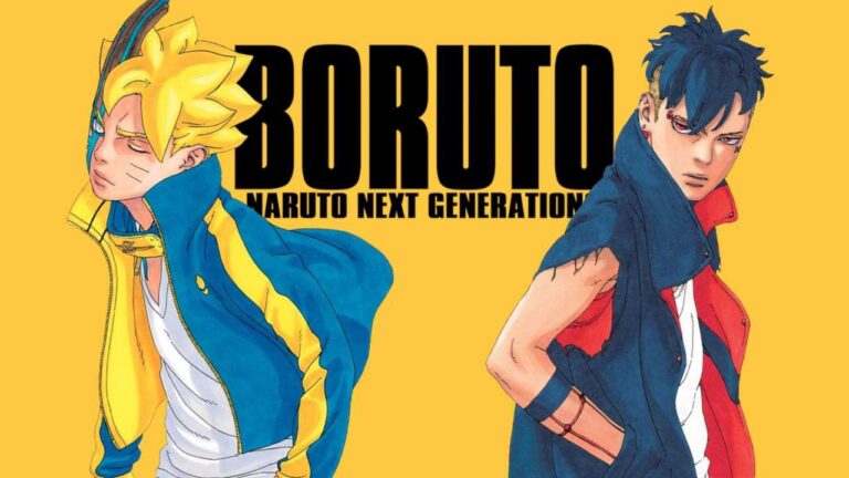 Boruto returns to the Flash Forward: the two adult protagonists in Ikemoto’s artwork Boruto returns to the Flash Forward: the two adult protagonists in Ikemoto’s artwork
