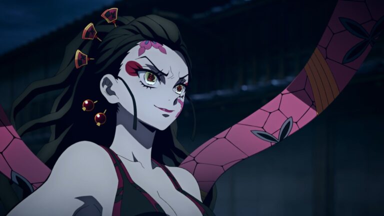 Demon Slayer: A black-haired, lingerie-clad Daki cosplay wants to feed on you Demon Slayer: A black-haired, lingerie-clad Daki cosplay wants to feed on you