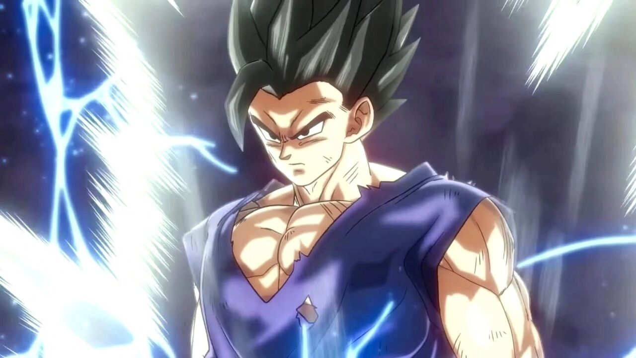 Dragon Ball Super: Super Hero: A frame from the movie, redrawn in DBZ’s style