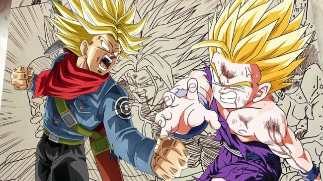 Spectacular Trunks Fail Dragon Ball: Trunks beats Cell instead of Gohan in this spectacular fan ...