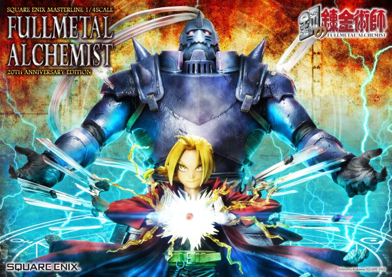 Fullmetal Alchemist: Ed and Al in the very expensive 20th Anniversary figure of the series Fullmetal Alchemist: Ed and Al in the very expensive 20th Anniversary figure of the series