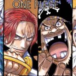 The Four Emperors on the cover of ONE PIECE Vol. 105 The Four Emperors on the cover of ONE PIECE Vol. 105