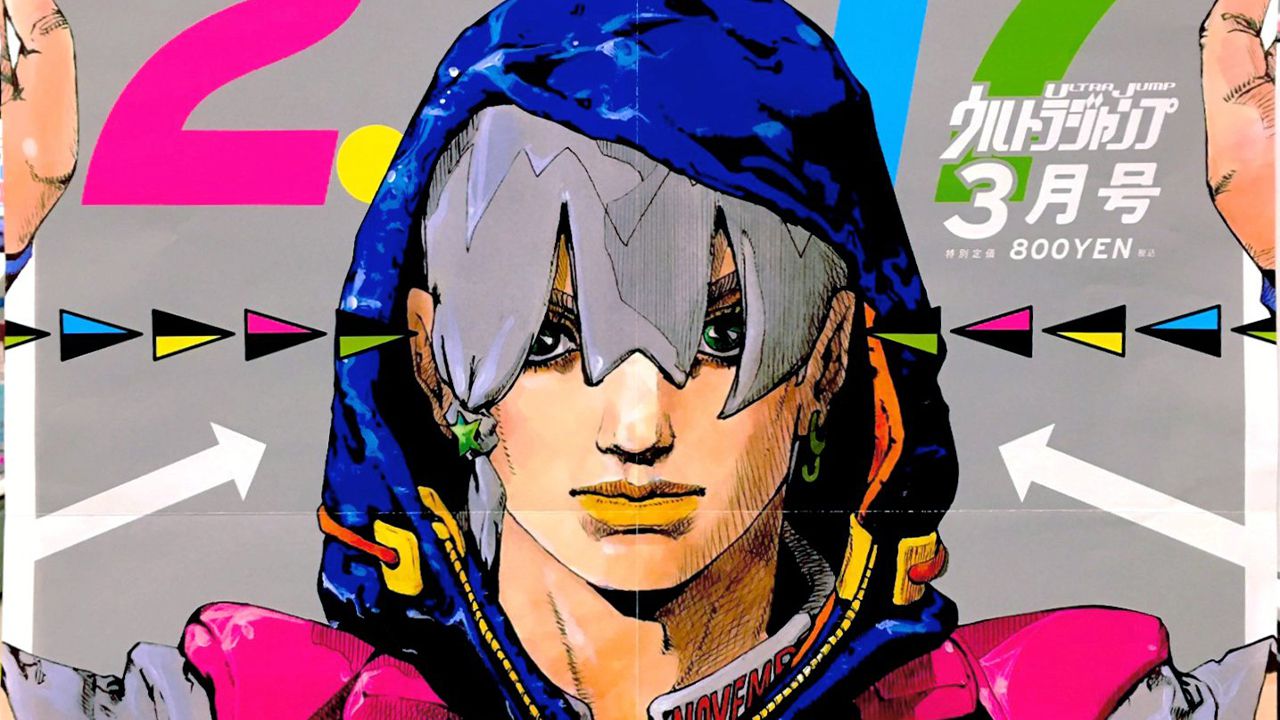 JOJOLands: the images with the ninth protagonist of Jojo in color and the other characters