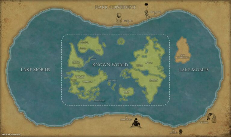 Is Hunter x Hunter Land inspired by a very old map? Is Hunter x Hunter Land inspired by a very old map?