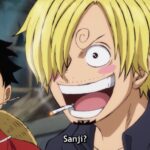 ONE PIECE, the titles of the next episodes of the anime: Luffy and Sanji attacking ONE PIECE, the titles of the next episodes of the anime: Luffy and Sanji attacking