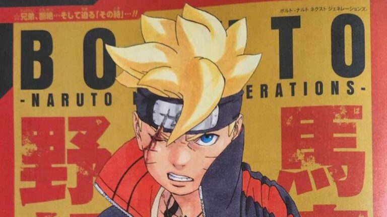 Spoilers and color cover for Boruto 79: the power to rewrite the history of the ninja world Spoilers and color cover for Boruto 79: the power to rewrite the history of the ninja world