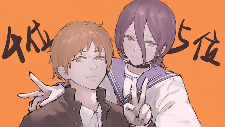 Chainsaw Man: a cosplay of Denji and Reze, sweet and dramatic