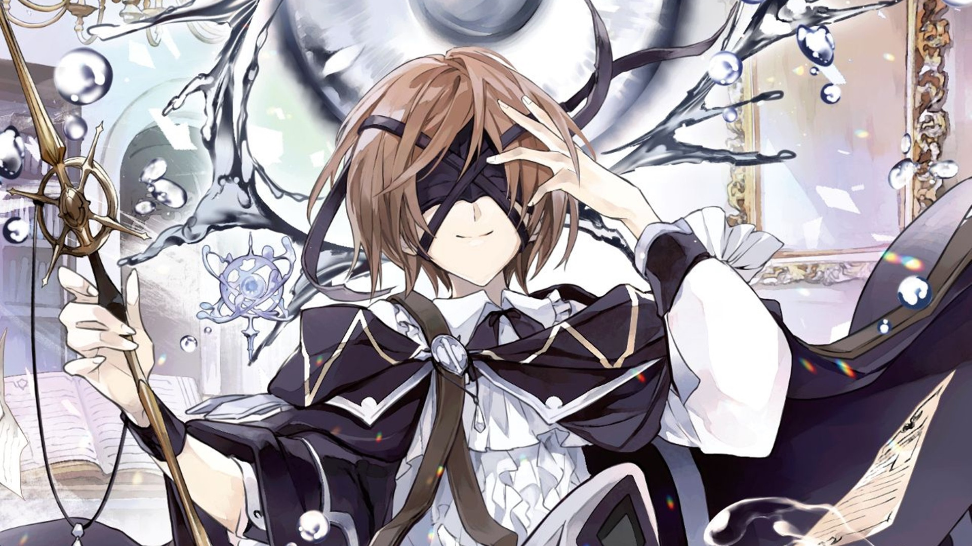A blind wizard arrives in Kunon The Sorcerer Can See Through