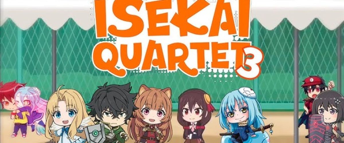 Isekai Quartet returns with a third season full of chaos