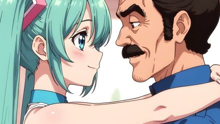 Japanese cosplayer pays tribute to the Don Ramón and Miku ship Japanese cosplayer pays tribute to the Don Ramón and Miku ship